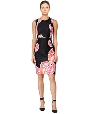 Calvin Klein Tie-Dye Bloom Sleeveless Sheath Dress
