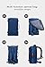 WITZMAN Travel Backpack for Men Women Carry on Luggage Backpack Canvas Rucksack Duffel bag with Shoe Compartment（A2021 big size Blue）