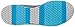 Skechers Performance Women's Go Flex - Ability Walking Shoe, Charcoal/Turquoise, 8 M US