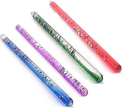 space tube glitter wands