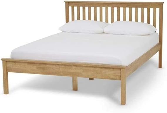 HEATHER Shaker Style 4 FT6 Doppelbett beadstead Bett Honig Eiche Hevea