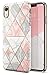 i-Blason Cosmo Lite Series Designed for iPhone XR 2018 Release, Premium Hybrid Slim Protective Bumper Case with Camera Protection, Marble, 6.1