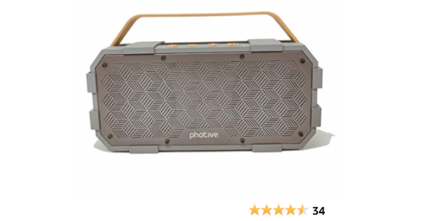photive m90 xlarge portable wireless bluetooth speaker