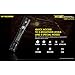 Nitecore MH25GTS 1800 Lumen USB Rechargeable Tactical Flashlight with Battery & LumenTac Battery Organizer