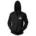 Half Life 2 Men's Black Mesa Zip-Up Hoodie (Black, 3X-Large)