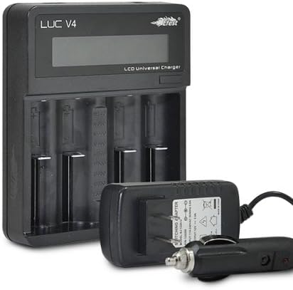 Efest LUC V4 Battery Charger for 10440 16340 18350 18500 18650 26650
