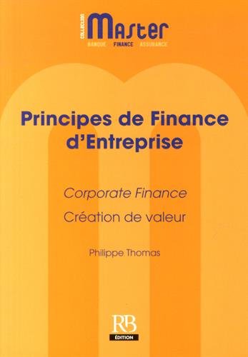 Principes de finance d'entreprise