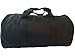 ImpecGear Round Duffel Team Sports Equipment Bags, Travel Gym Fitness Bag, Large Storage Bags, Rooftop Rack Bag with Adjustable Shoulder Strap (Black)