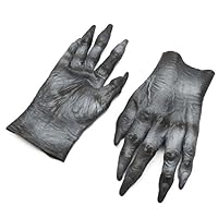 YOSIYO Adult Horror Latex Animal Claw Gloves Cosplay Halloween Carnival Bar Props Simulation Paw Creepy Gloves