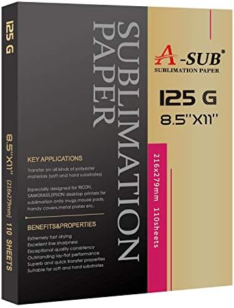 can sublimation paper be used in inkjet printer