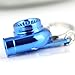 maycom® Creative Spinning New Turbo Turbocharger Keychain Key Chain Ring Keyring Keyfob (Anodized Blue)