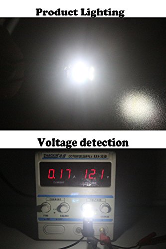 4-Pack T10 194 168 921 450Lums White Extremely Bright Canbus Error Free LED Light 12V,6500k,9-SMD 2835 Chipsets Car Replacement Bulb For W5W 168 2825 Map Dome Courtesy License Plate Side Marker Light