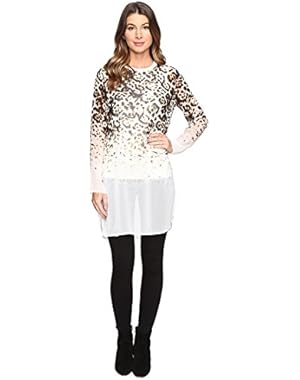 Calvin Klein Womens Long Printed Tunic