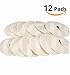 Ian's Choice Organic Cotton Pads for Feeding Support Extra Soft and Absorbent (12 Pack)