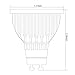 110V 4W GU10 LED Bulb - 3200K Warm White LED Spotlight - 50Watt Equivalent - 330 Lumen 45 Degree Beam Angle