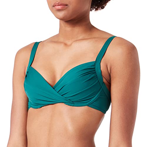 Livia Saskia D Yocoa Parte Superior de Bikini, Botella, L para Mujer