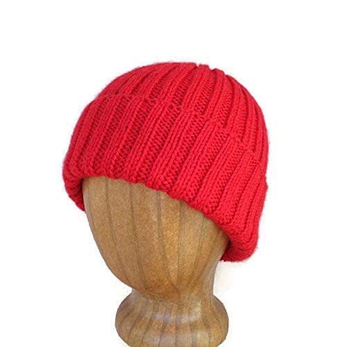 Hand Knit, Beanie Hat, Watch Cap 