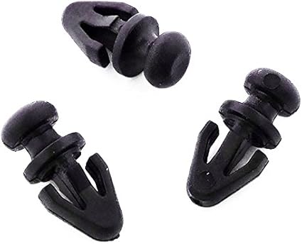 VORCOOL 10 clips de sellado de puerta para Ford Focus, Fiesta, Mondeo (negro)