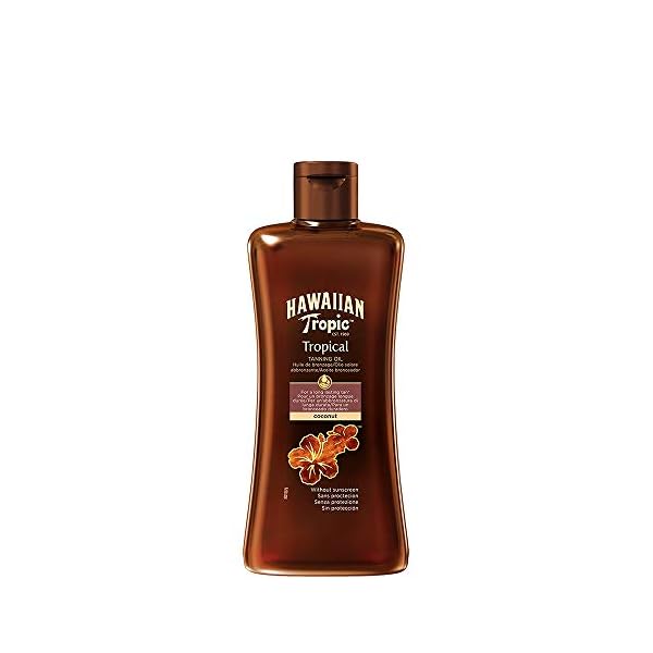 HAWAIIAN-TROPIC-Body-Oils-018 Hawaiian Tropic Tropical Tanning Oil Dark 200ml