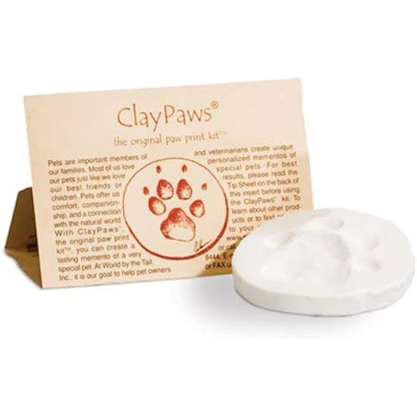 ceramic paw print kit