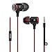 Earphones With Microphone E181 Premium Earbuds Stereo Headphones and Noise Isolating