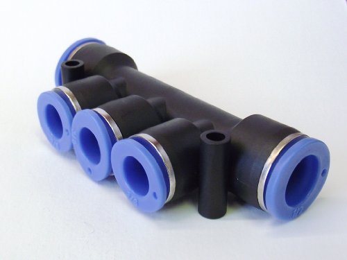 MettleAir MTU1/2-3/8 Push In Reducer Straight Union 1/2″ To 3/8″ – 10 Pack