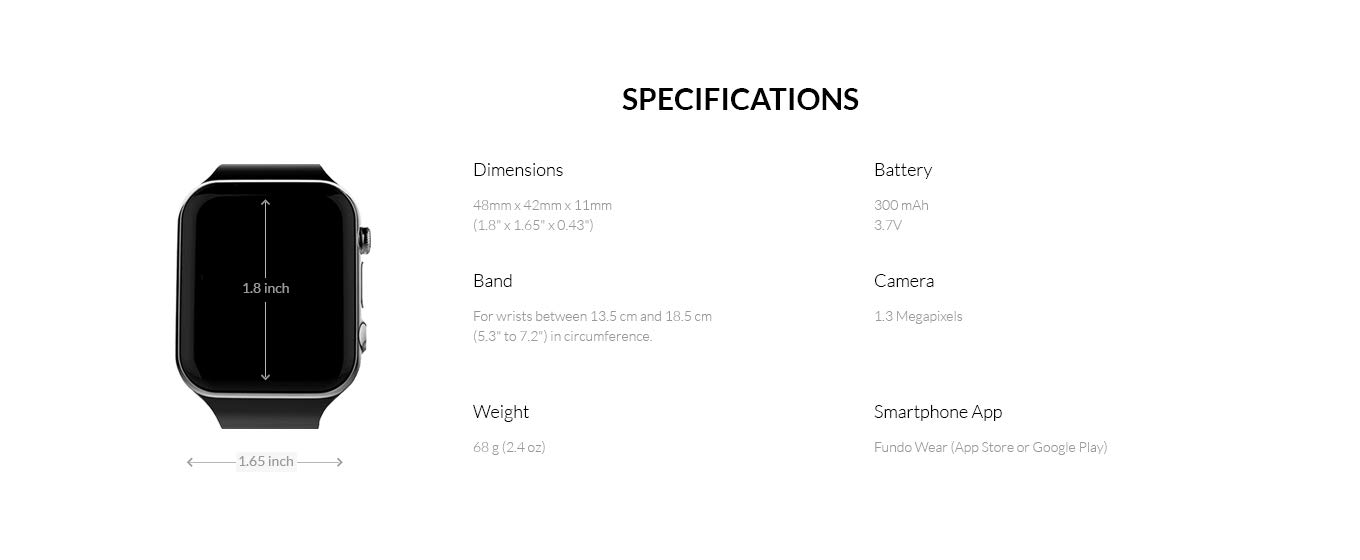 Scinex SW20 Smart Watch for Android and iPhone with 16GB Memory, Pedometer Smartwatch for Men and Women, Sleep Monitor watch, Compatible with Cell ...