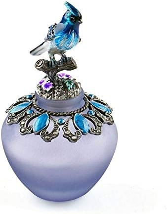 AFTWLKJ ヴィンテージの手作りの空のガラス香水瓶の結婚式の装飾コレクタブルギフト40ml