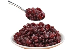 HUANYOUREN Sweetened Natto Cooked Red beans Honey Red beans Red beans 500g baking ingredients (17.6oz.) Red bean paste dessert pudding ingredients