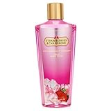 Victoria's Secret Fantasies Strawberries & Champagne Body Wash 8.4oz