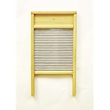 Large Washboard with Tin-23.5 Inches High X 12.5 Inches Wide