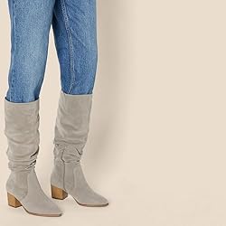 Amazon Essentials Women's Tall Block Heel
