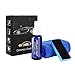 Manfiter 9H Nano Ceramics Coating for Car Liquid Ceramic Coating kit Super Hydrophobic Glass Coating Polish Set 50ML (1.8 oz) with Brush and Towel