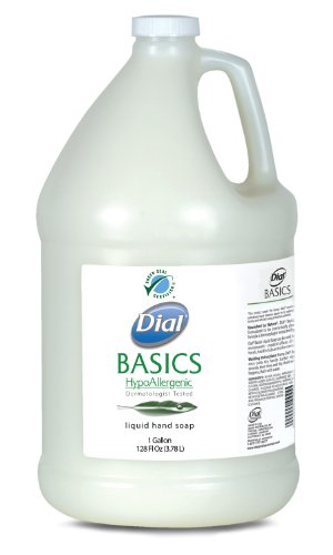 Dial Professional 06047 Baiscs Liquid Soap, Rosemary & Mint, 1 gal Bottle (Case of 4)