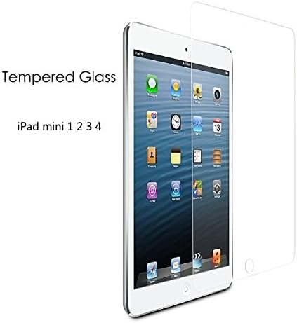 Ipad Mini tempered Glass Screen Protector (CRYSTAL CLEAR HD) Shatter-Proof &amp; Scratch Resistant - Premium Grade 9H Protection Ultra Thin Film (0.33mm) Fits all Ipad Mini1 / Mini2 / Mini3 Models