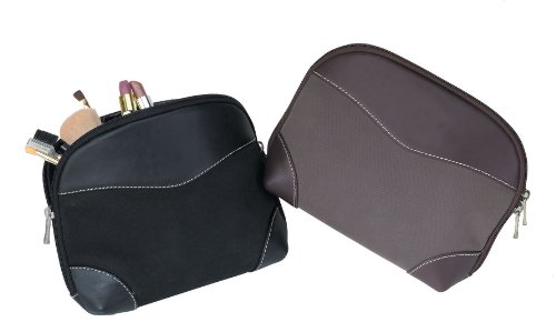 Brown-vintage the Siren Cosmetic Bag