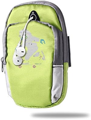 Outdoor Sport Awesome Yeti Skee Multifunctional Casual Arm Package Bag Cellphone Mobile Phone Armbands KellyGreen