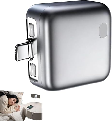 Stop Charge Smart Charge Type-C Adapter, Auto Disconnect Overcharge Protection, Universal for Smartphone and Tablet USB Charging