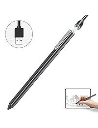 Sufiya - Lápiz capacitivo para pantallas táctiles, recargable, compatible con iPad, iPhone, Samsung Galaxy y Android
