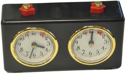 MARION'S VALUE BLACK ANALOG CHESS CLOCK by Marion