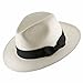 ULTRAFINO Trilby Straw Fedora Panama Hat