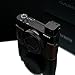 Gariz Genuine Leather HG-RX100M3BR Camera Metal Half Case for Sony RX100III RX100M3 with Hand Grip Brown