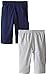 Gerber Baby-Boys Pants, Blue/Grey, 0-3 Months (Pack of 2)
