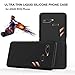 Feitenn ASUS ROG Phone Case, Soft Flexible TPU Game Case Cover Slim Thin Lightweight Bumper Shockproof Anti-Scratch Protective ROG Phone Skin Shell for Asus Rog Phone ZS600KL 6.0 inch (Black)