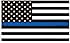 BlueLine Flags, 3 By 5 Foot Thin Blue Line Flag Honoring Our Men And Women Of Law Enforcement, Black, White And Blue American Flag With Brass Grommets