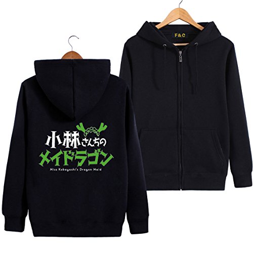 F&C Miss Kobayashi's Dragon Maid Anime Hoodie Cosplay Costume