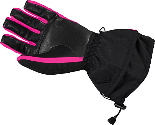 Castle X Legacy Womens Snowmobile Gloves - Pink Glo (LRG)
