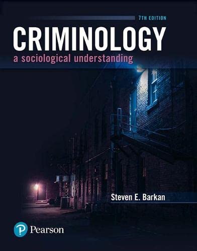 Criminology:Sociological Understanding