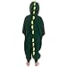 Silver Lilly Kids Dinosaur Animal Costume - Children Plush One Piece Pajamas (5T - 8 Youth)