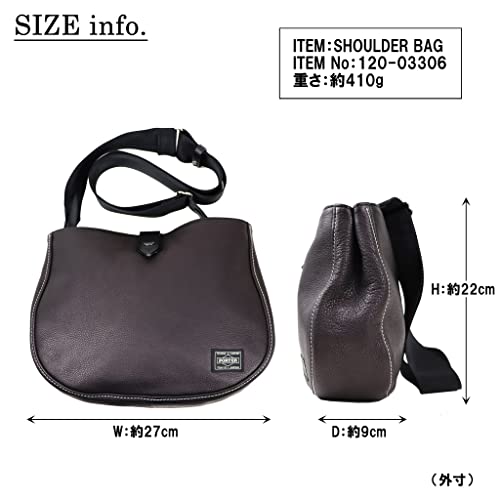 Porter CISCO SHOULDER BAG 120-03306 Brown NEW Made In Japan